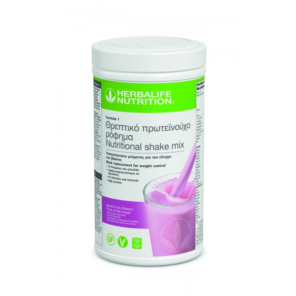 Formula 1 Healthy Meal Nutritional Shake Mix Fruits of the Forest flavor